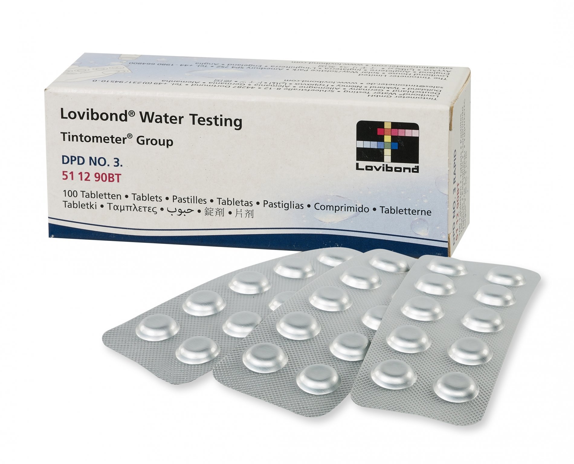 Lovibond DPD no. 3 reagent tablets | Webshop.swimmingpools.be